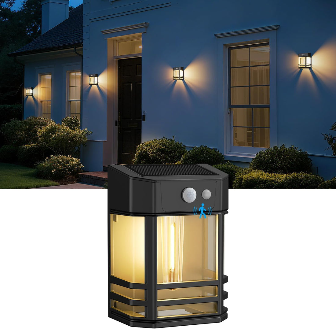 Solar Wall Lights with Motion Sensor