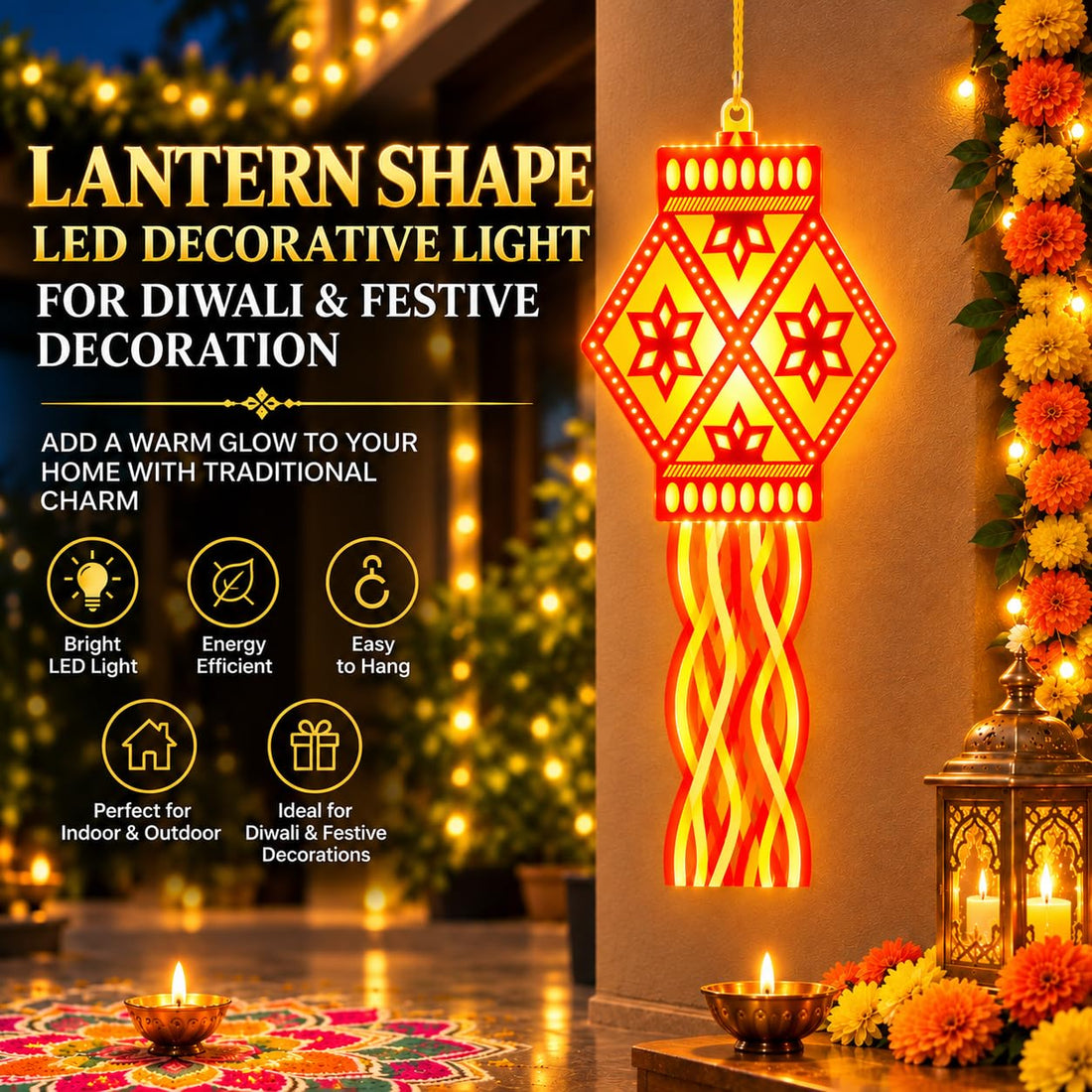 Lantern Style LED Decorative Light