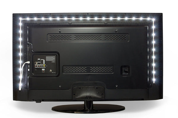 XERGY USB 5V 5050 RGB Led Flexible Strip Light Multi-Color Changing Lighting Kit, Tv Background Lighting with Mini Controller for Tv Pc Laptop Bias Lighting (Tv'S Upto 28") 5 Meters