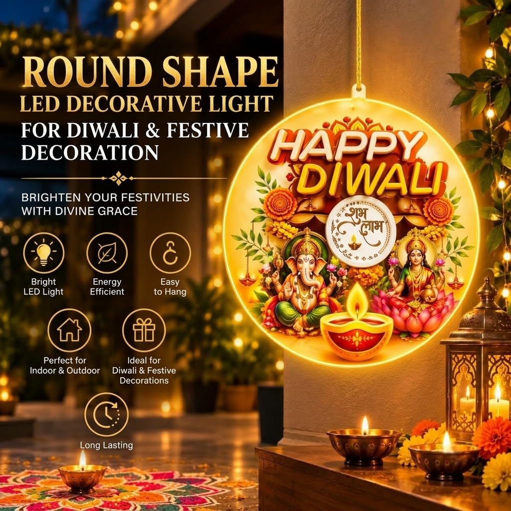 Happy Diwali LED Decorative Light