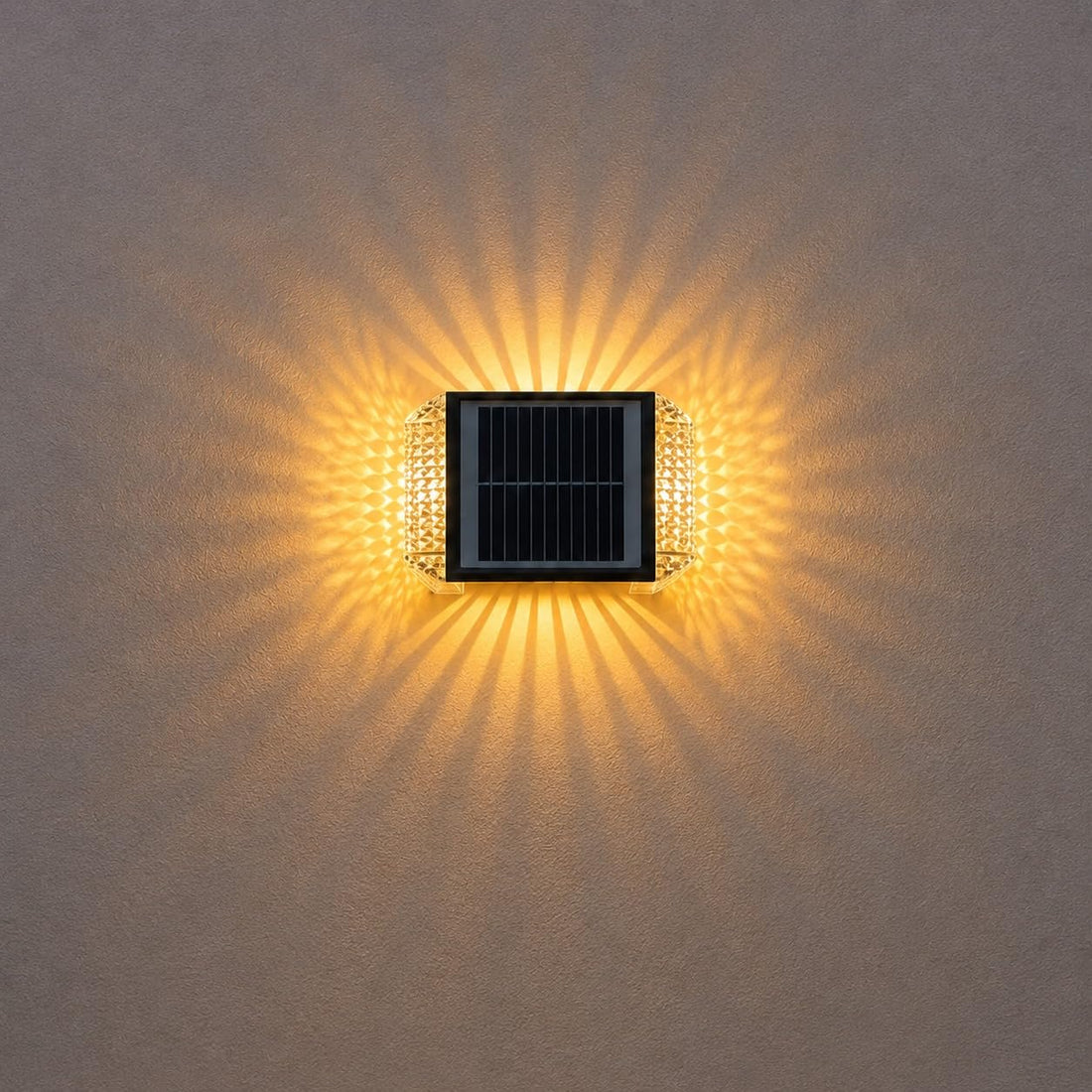 Solar Powered Outdoor LED Wall Light