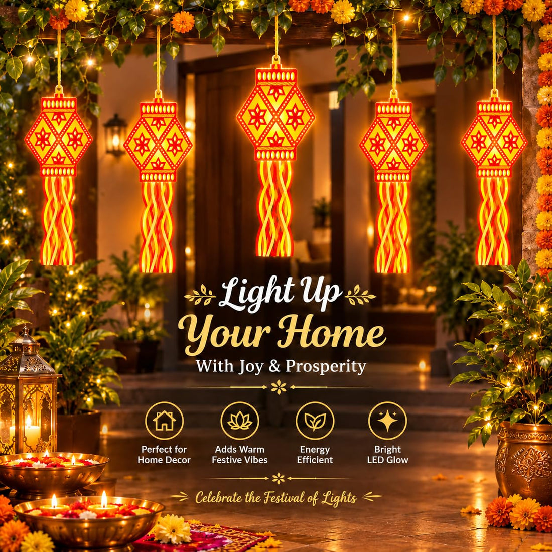 Lantern Style LED Decorative Light