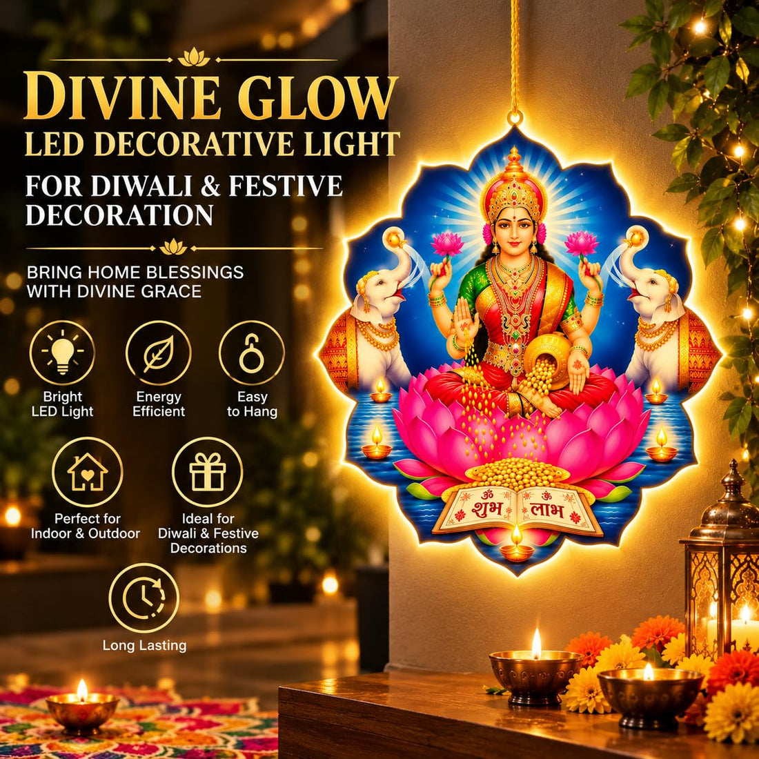 Maa Lakshmi LED Decorative Light