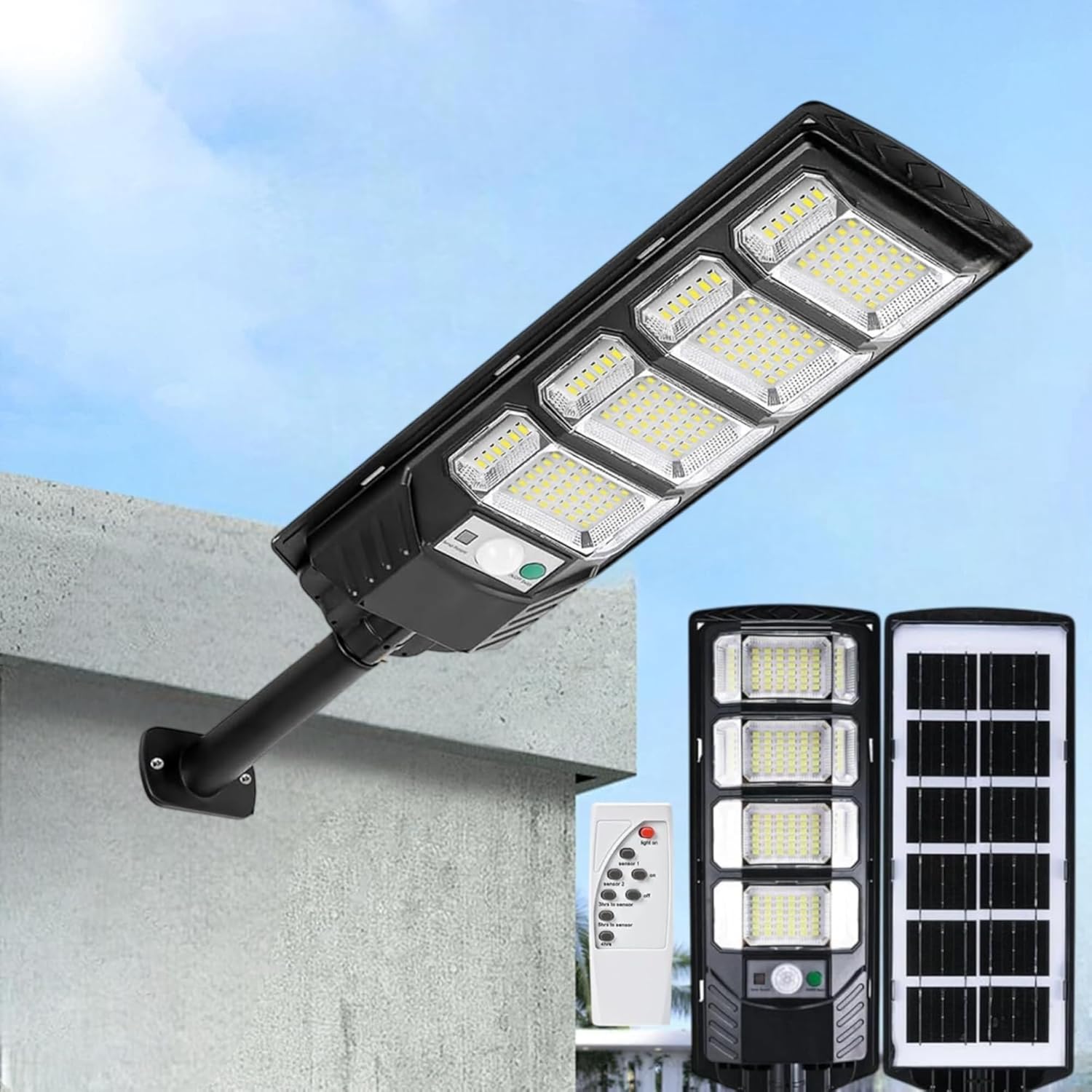 200W Solar LED Street Light With Remote