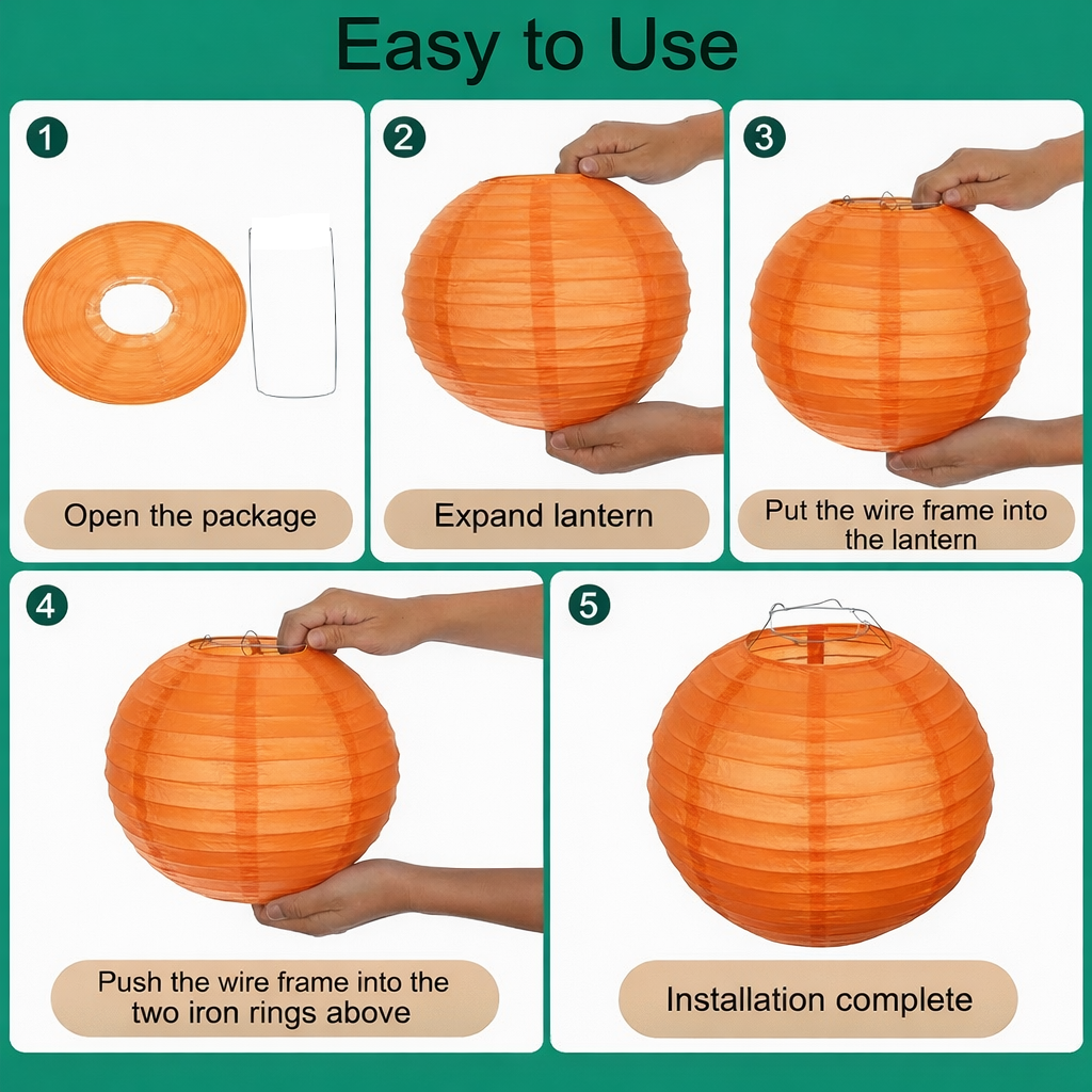 10X10 inch Solar Powered Outdoor Hanging Lanterns