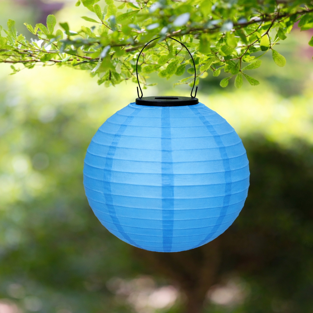 10X10 inch Solar Powered Outdoor Hanging Lanterns