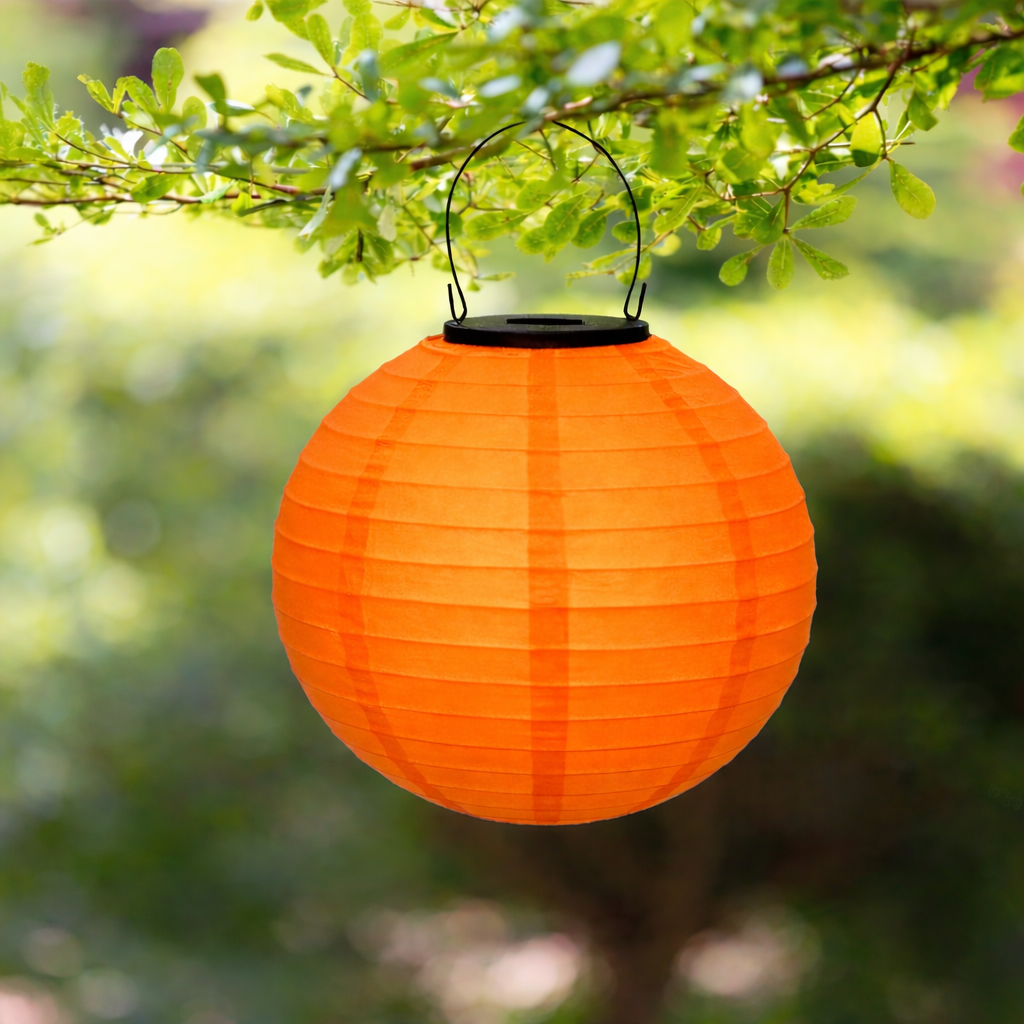 10X10 inch Solar Powered Outdoor Hanging Lanterns