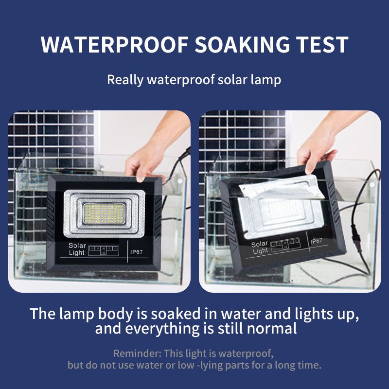 100W Solar Flood Light Outdoor With Remote