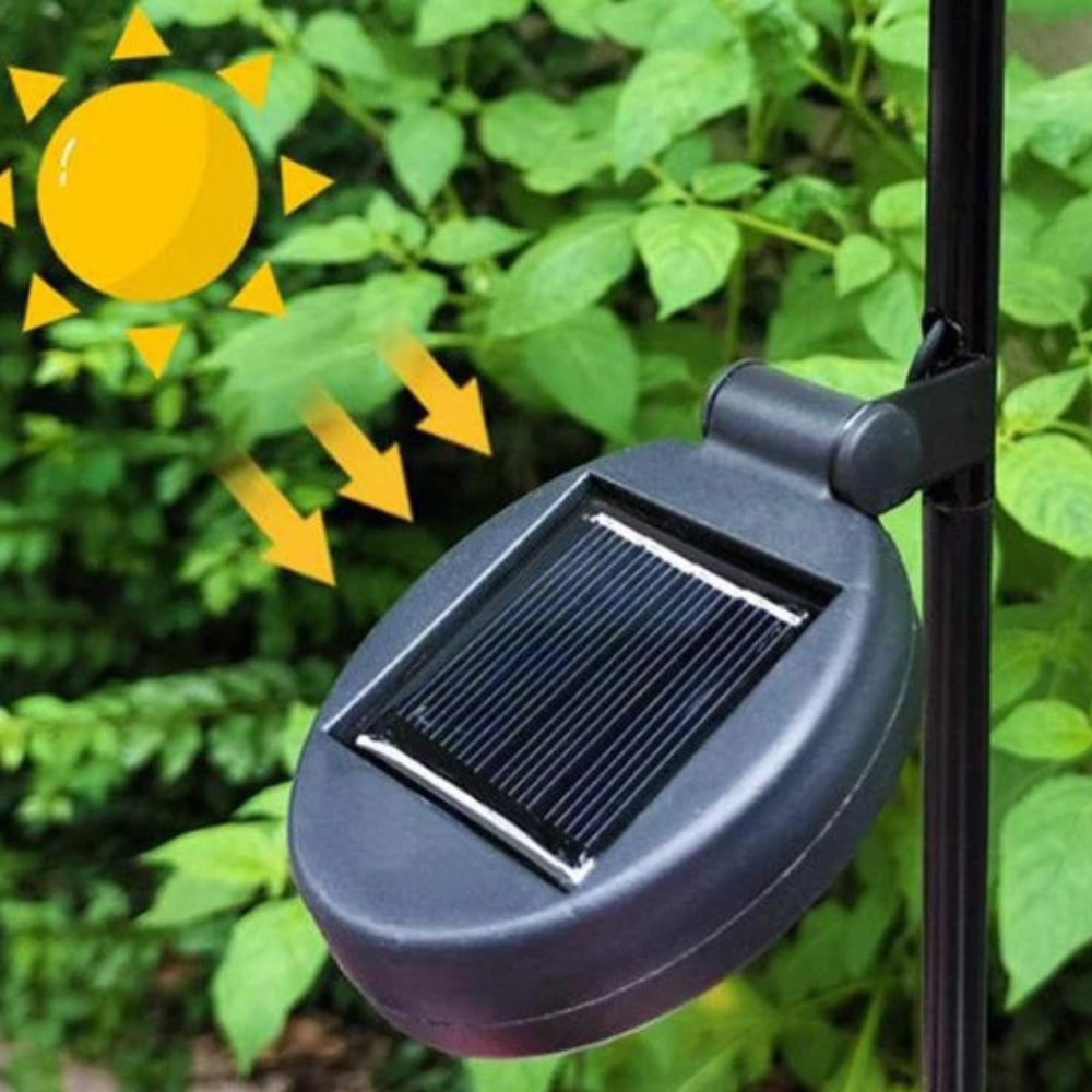 Solar Powered Fairy Moon Stake Light