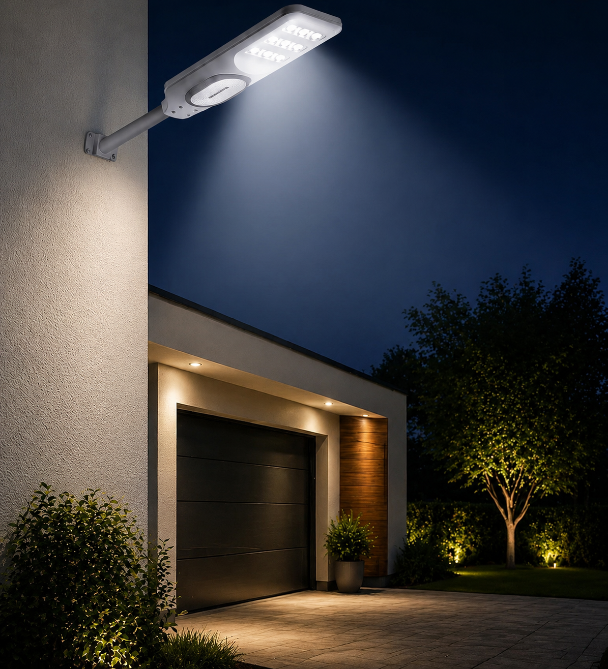 300W Solar LED Waterproof Street Light With Remote
