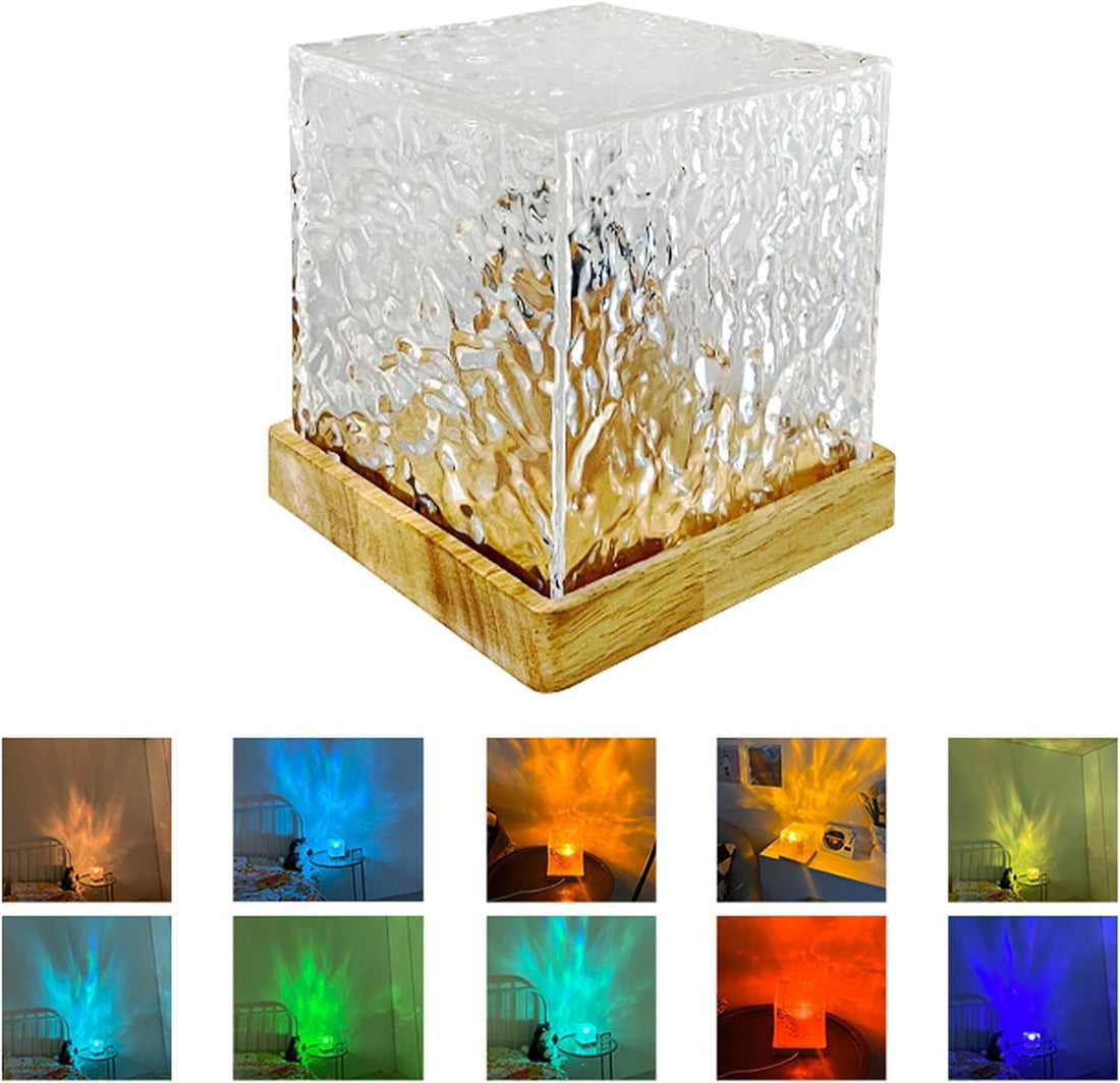 Mini Ocean Wave Projector Light With Remote - Transparent