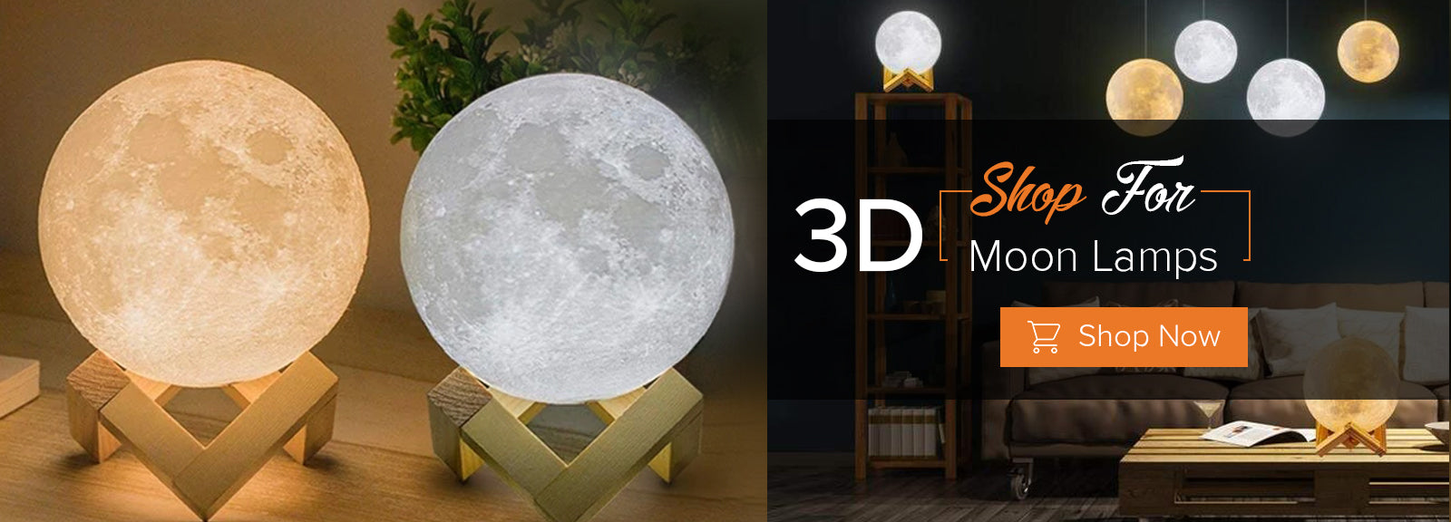 moon 3d lamp