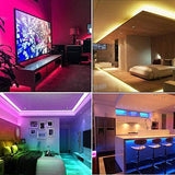 RGB 5050 LED Strip with Power Supply Color Changing Rope Light - 10 Meter