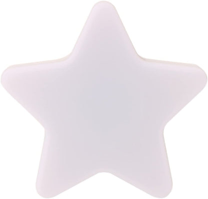 Xergy Star Shape LED Plug-in Night Light for Kids Dusk to Dawn Sensor Star Night Lights Pentagram Shaped LED Light Lamps for Bedroom Bathroom Kids Room, Children Sleep (Cool White)