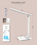 Rechargeable 14w Folding Touch dimmable led Desk lamp USB Reading Hotel Study Table lamp Table Light led with Eye-Protection