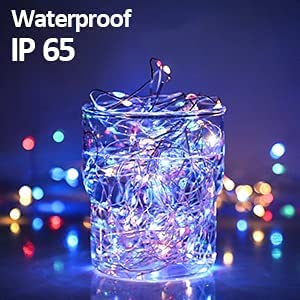 Xergy Solar Powered Led String Light for Outdoor Decoration 120 LED's - 12 Meter (Multi Color)