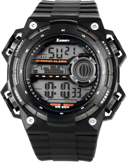 Heavyweight Chronograph Dual Time Trendy Sports Watch for Boys (5000-1)