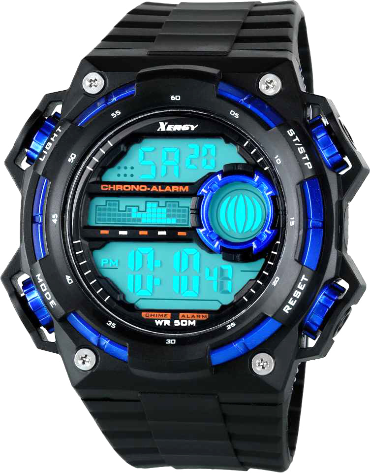 Heavyweight Chronograph Dual Time Trendy Sports Watch For Boys (5000-3)