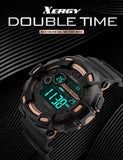 Heavyweight Chronograph Dual Time Trendy Sports Watch For Boys (5001-2)