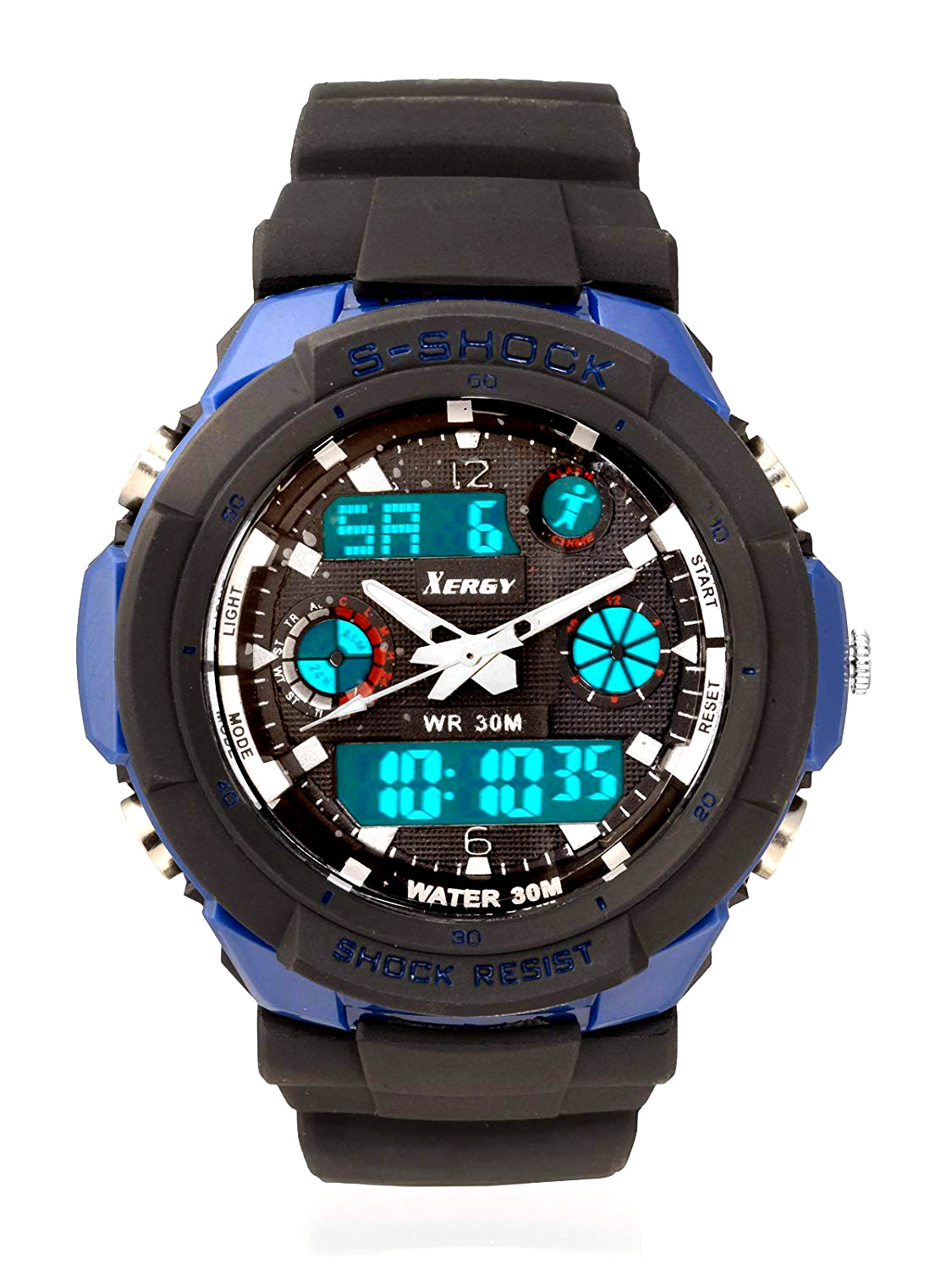 Boys Analogue Digital Multi Color Sports Watch (5205-1)