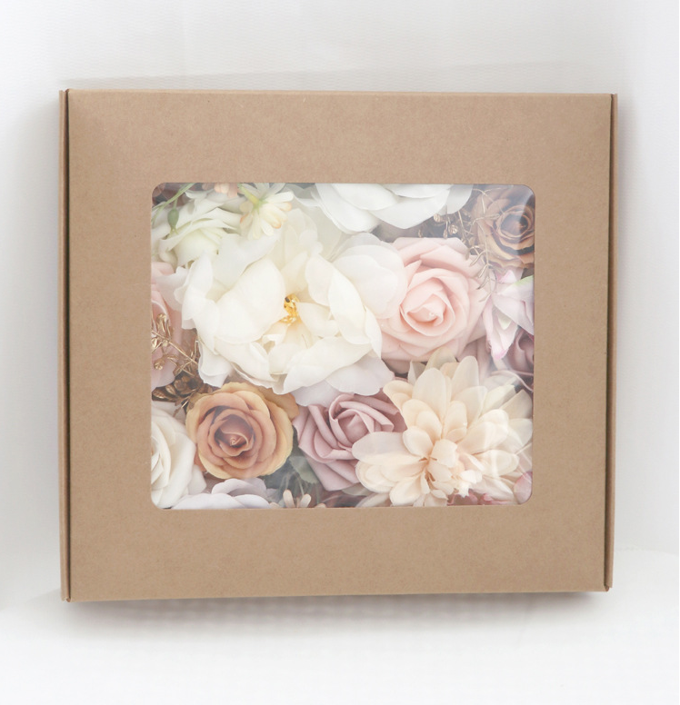 Artificial Rose Flowers Bouquets Box Set (Multicolor, 25Pcs)