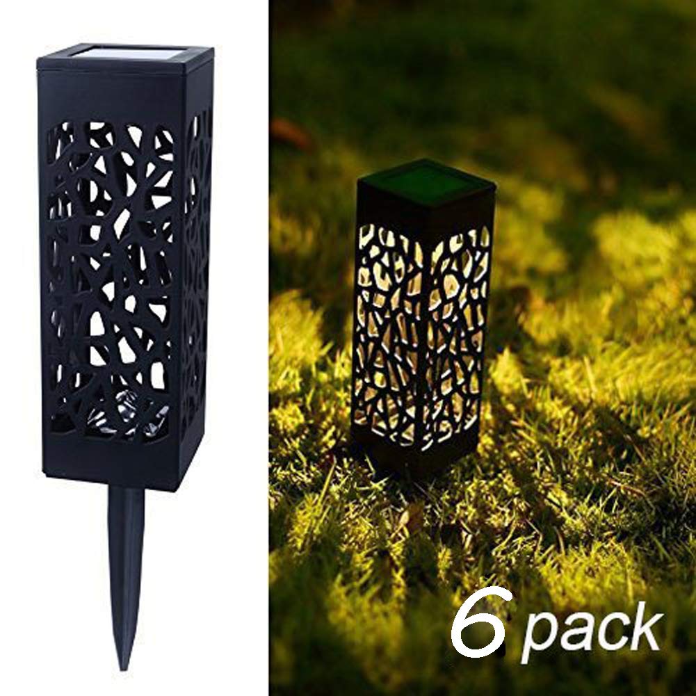 Solar Garden Pathway Decoration Lights (Pack of 6)