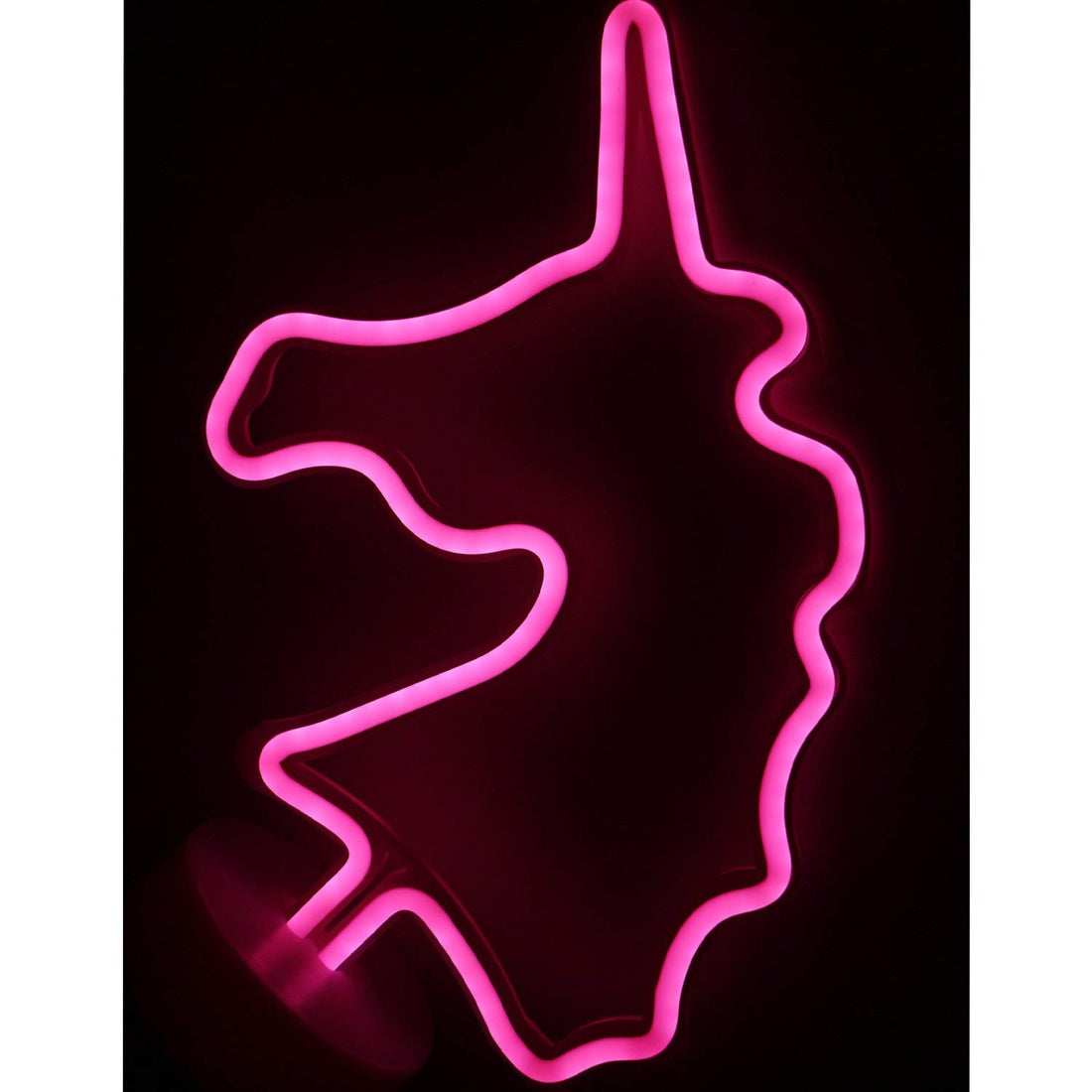 Unicorn Shaped Neon Light ( Pink )