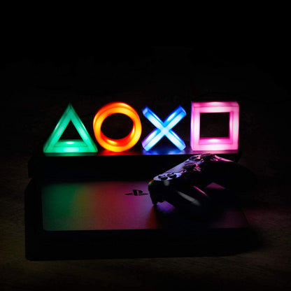 Playstation Icons Light with 3 Light Modes - Music Reactive Game Room Lighting