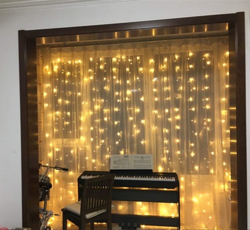 Curtain Light 240 LED with 8 Mode 3x2 (Pack of 1)