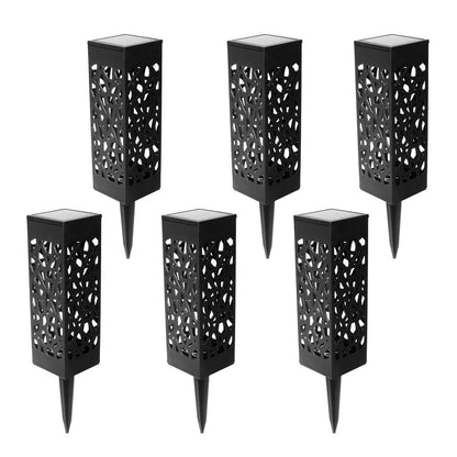 Solar Garden Pathway Decoration Lights (Pack of 6)