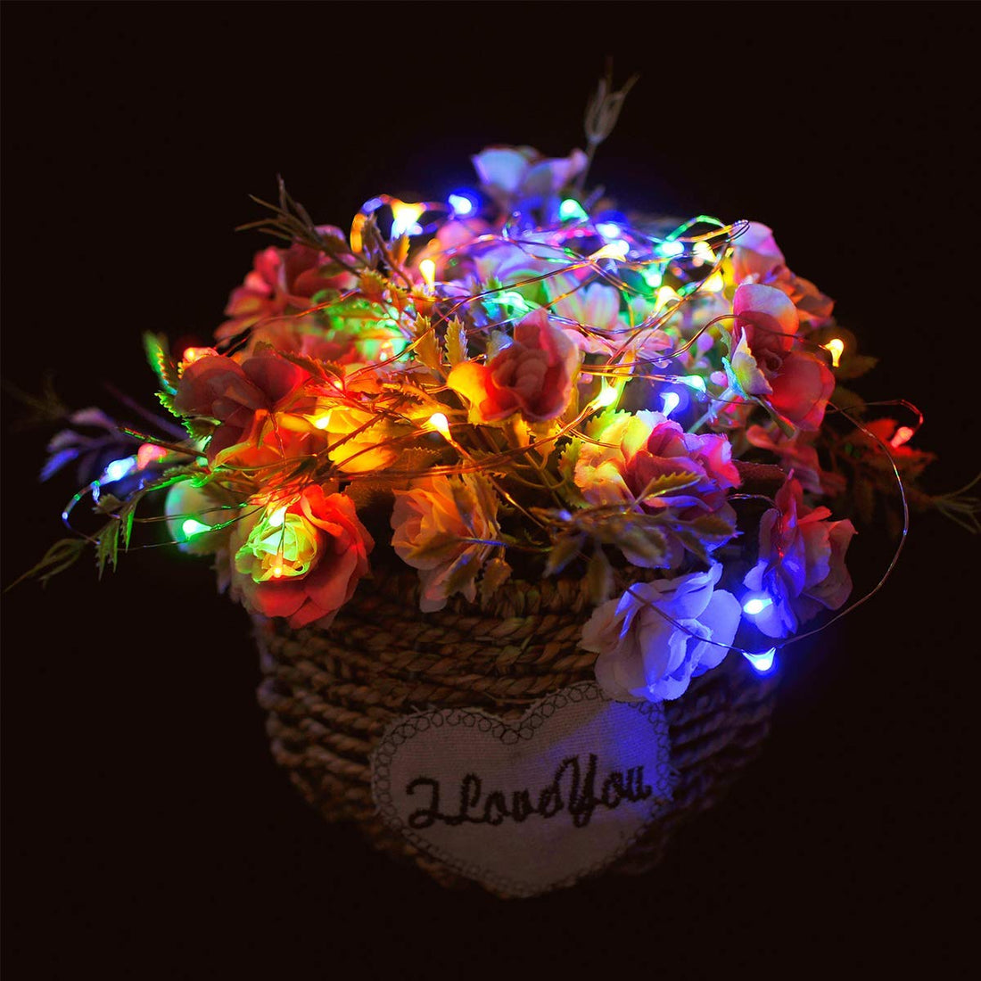 Cork Shaped Fairy String Light Multicolor - 2 Mtr (Pack of 3)