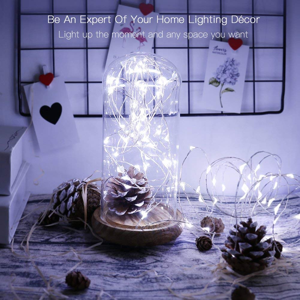 Fairy String Light 10 M 100 LED's Cool White USB Powered (Pack of 1)