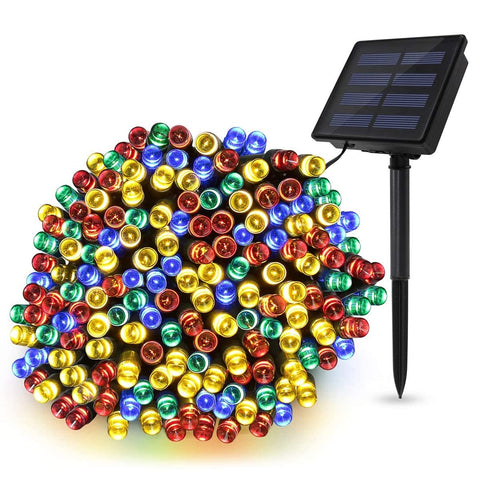 Xergy Solar Powered Led String Light for Outdoor Decoration Solar Ladi - 120 LED's (Multi Color)