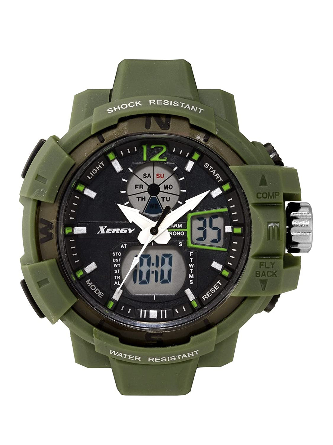 XERGY Heavyweight Analogue-Digital Multicolour Waterproof