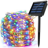 Xergy Solar Powered Led String Light for Outdoor Decoration 120 LED's - 12 Meter (Multi Color)