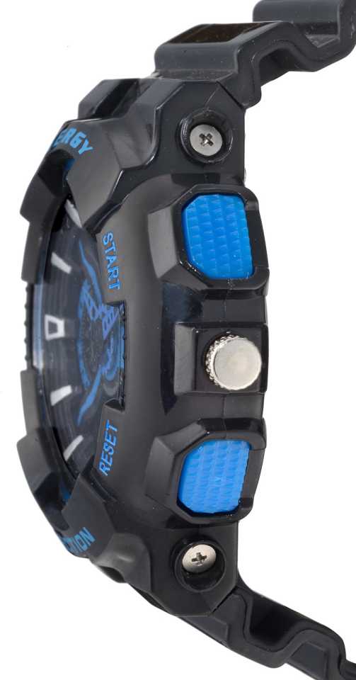 Boys Analogue Digital Multi Color Sports Watch Heavyweight (8215-4)