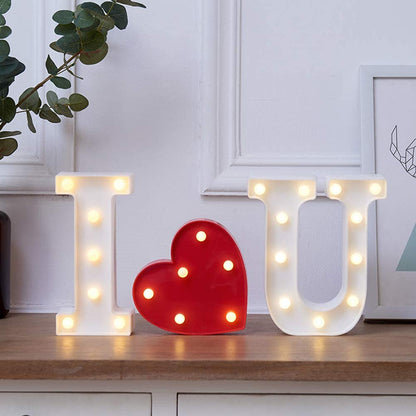 Marquee Light Heart Shaped Red Color (Pack of 1)