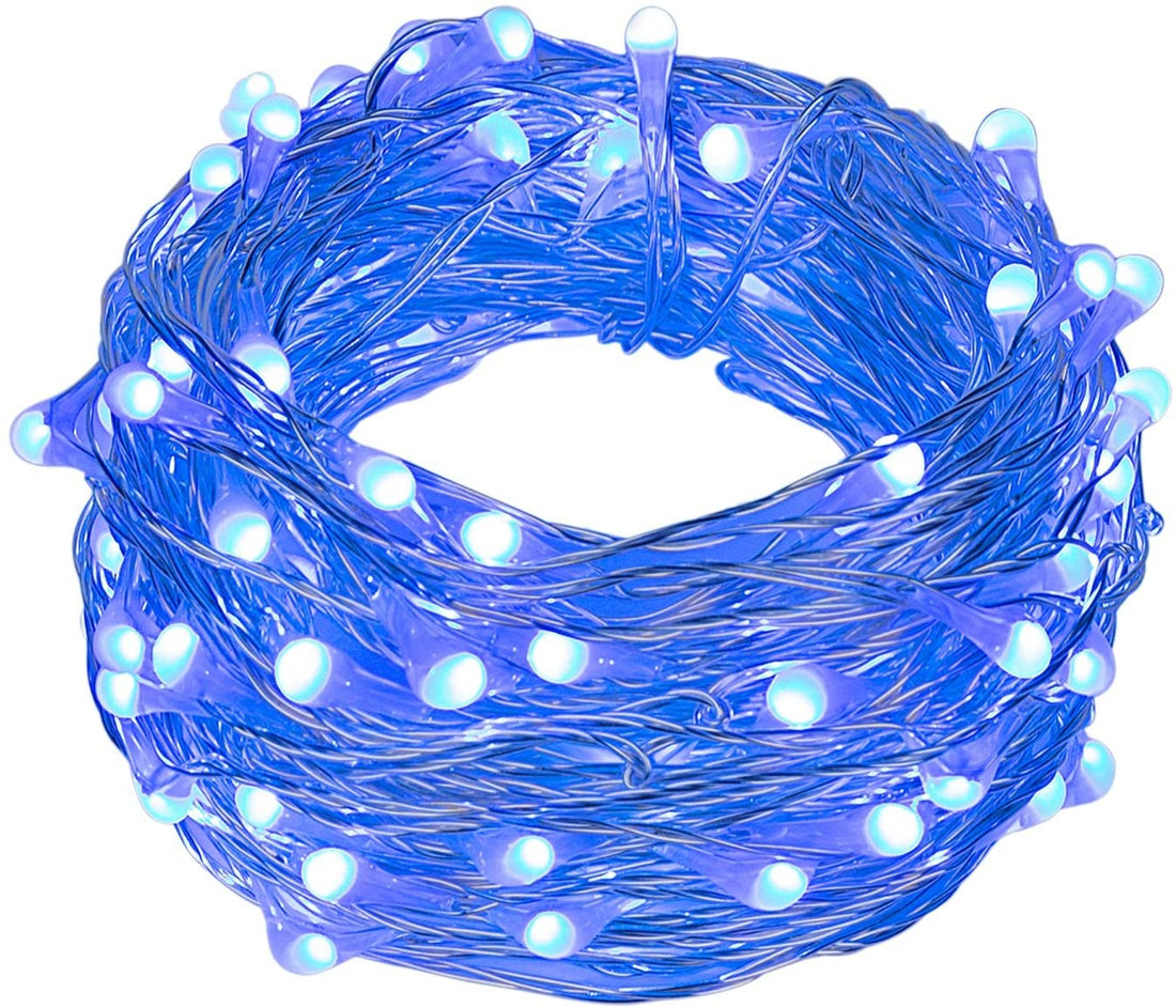100 LED Fairy Decoration String Light - Blue ( 10 Mtr )