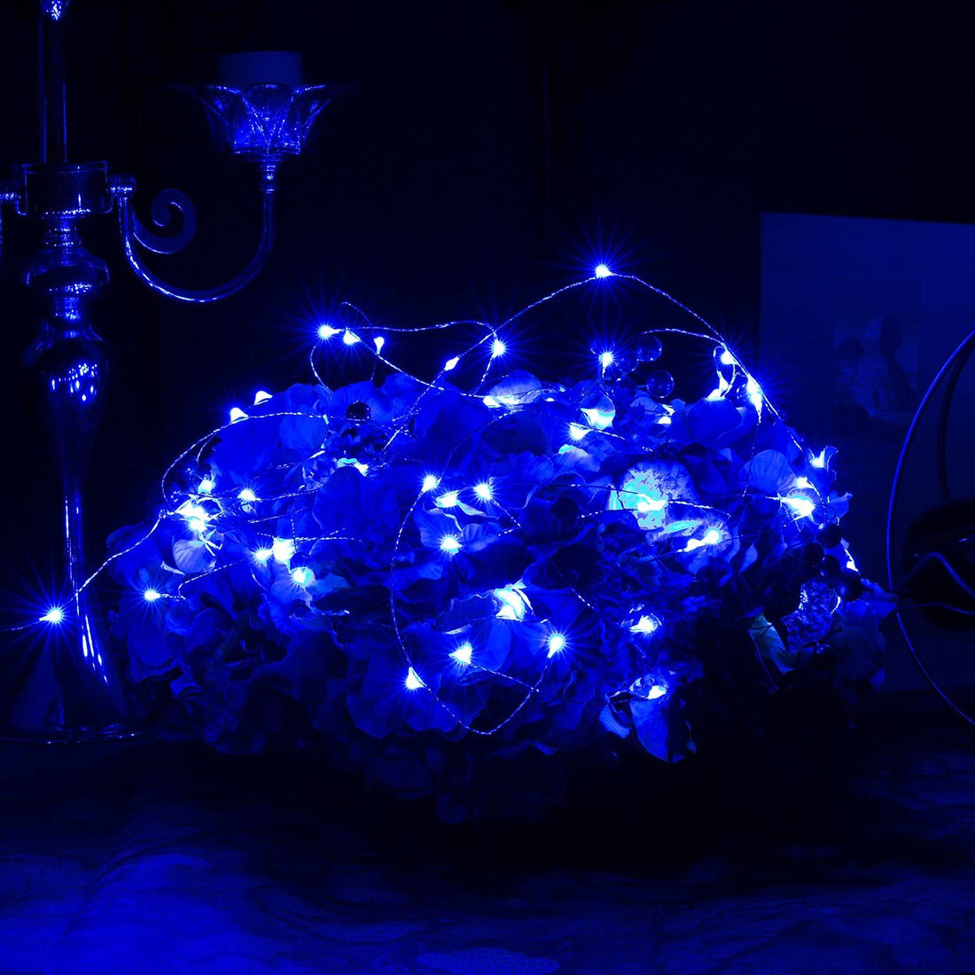 100 LED Fairy Decoration String Light - Blue ( 10 Mtr )
