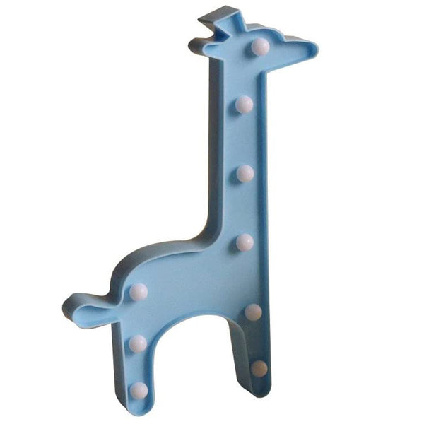 Marquee Light Giraffe Shaped Blue Color (Pack of 1)